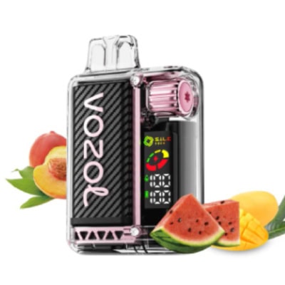 Peach Mango Watermelon By VOZOL VISTA 20000 Puffs Disposable Pod