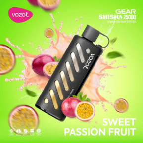 Sweet Passion Fruit By VOZOL GEAR SHISHA 25000 Puffs Disposable Pod