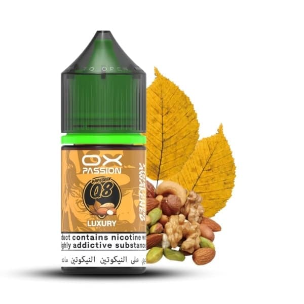 Luxury SaltNic By OX Passion