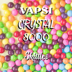 Skittles By Vapsi Crystal 8000 Puffs Disposable Pod