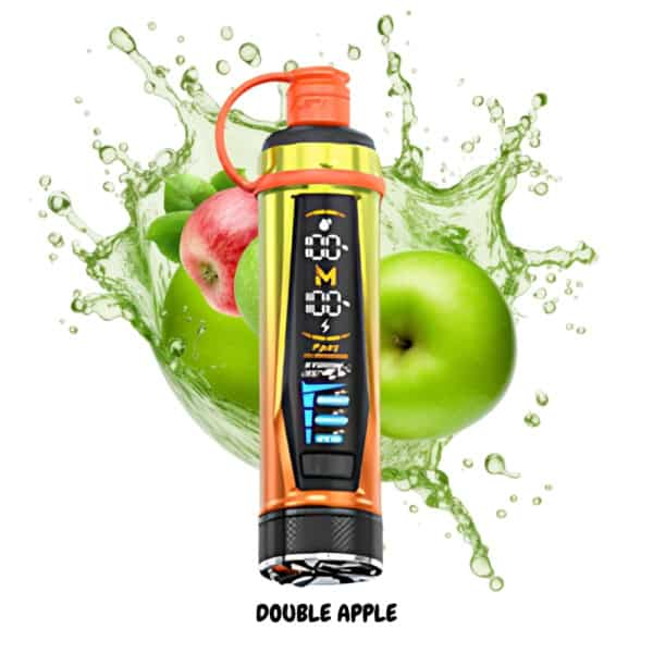 Double Apple By MOSMO Storm GT 35000 Puffs Disposable Pod