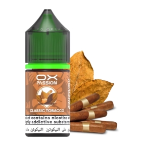 Classic Tobacco SaltNic By OX Passion