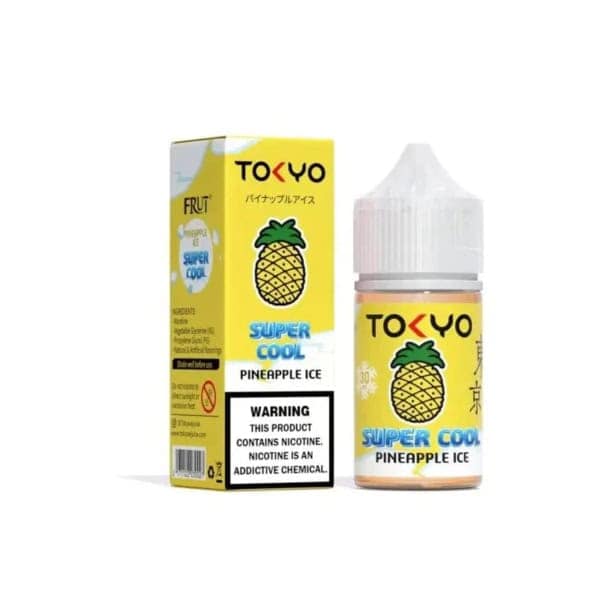 Super Cool Pineapple Ice SaltNic By Tokyo