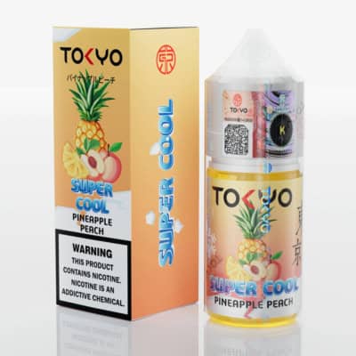 Super Cool Pineapple Peach SaltNic By Tokyo