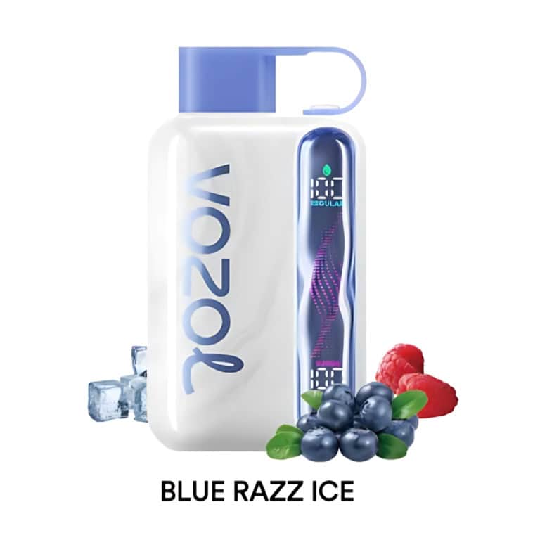 Blue Razz Puff Blue Razz Ice By VOZOL STAR 40K Puffs Disposable Pod | Si Omar Vape Store