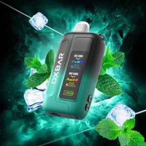 Cool Mint By OXBAR Ice-Nic Control 35000 Puffs Disposable Pod
