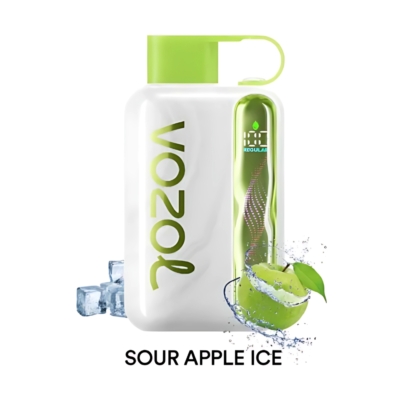 Sour Apple Ice By VOZOL STAR 40000 Puffs Disposable Pod