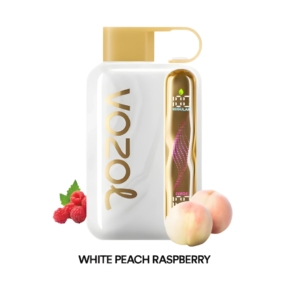 White Peach Raspberry By VOZOL STAR 40000 Puffs Disposable Pod