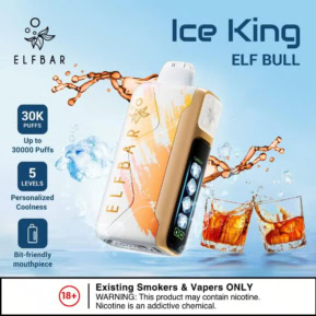 Elf Bull By ELFBAR Ice King 30000 Puffs Disposable pod