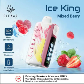 Mixed Berry By ELFBAR Ice King 30000 Puffs Disposable pod