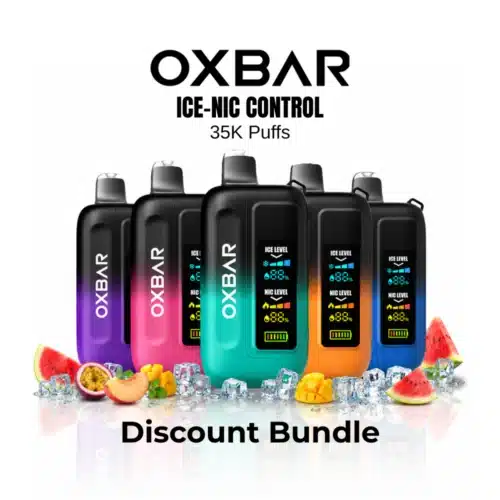 OXBAR Ice-Nic Control 35K Puffs Disposable Pod Discount Bundle