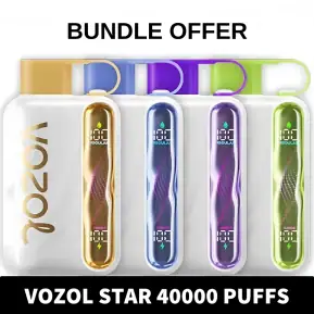 VOZOL STAR 40000 Puffs Disposable Pod Bundle Offer