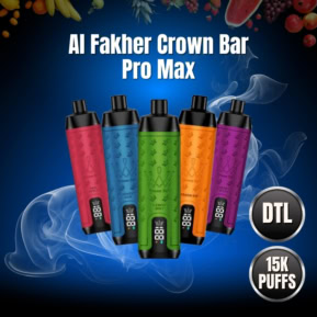 Al Fakher Crown Bar Pro Max 15K Puffs Disposable Pod
