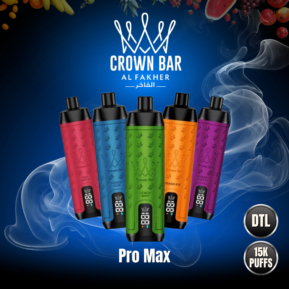 Al Fakher Crown Bar Pro Max 15K Puffs Disposable Pod