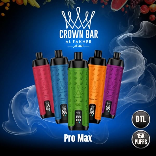 Al Fakher Crown Bar Pro Max 15K Puffs Disposable Pod