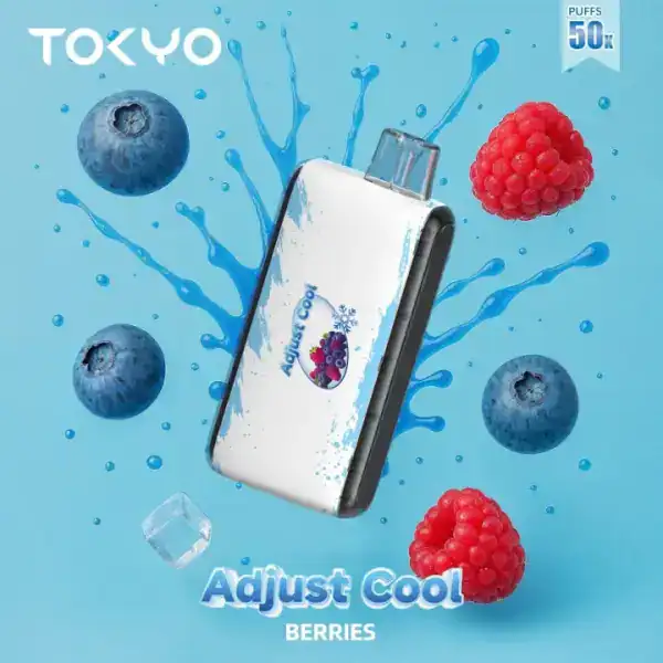 Berries By TOKYO Adjust Cool 50K Puffs Disposable Pod