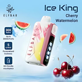 Cherry Watermelon By ELFBAR Ice King 30000 Puffs Disposable pod