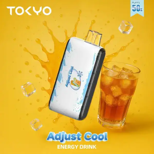 Energy Drink By TOKYO Adjust Cool 50K Puffs Disposable Pod