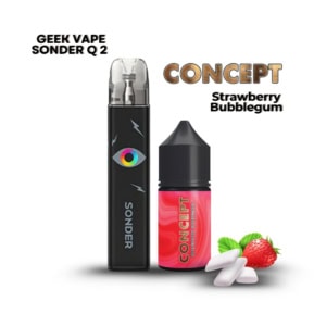 Geek Vape SONDER Q 2 Pod System - Strawberry Bubblegum By CONCEPT