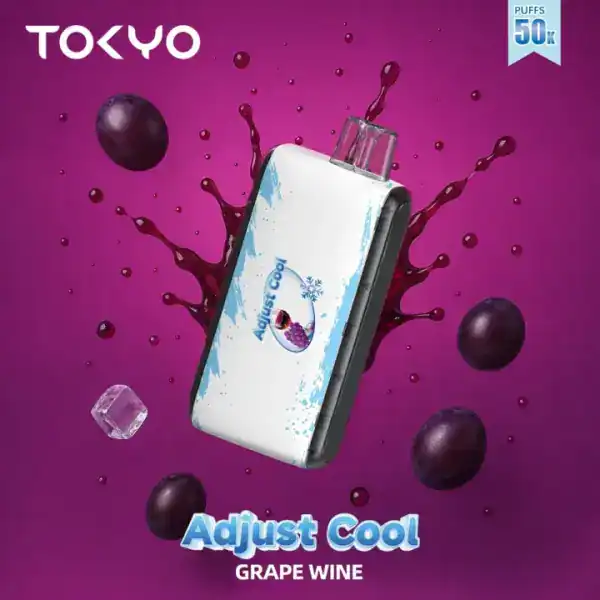 Grape Wine By TOKYO Adjust Cool 50K Puffs Disposable Pod