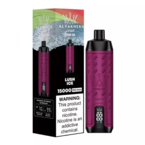 Lush Ice By Al Fakher Crown Bar Pro Max 15K Puffs Disposable Pod