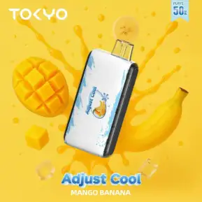 Mango Banana By TOKYO Adjust Cool 50K Puffs Disposable Pod