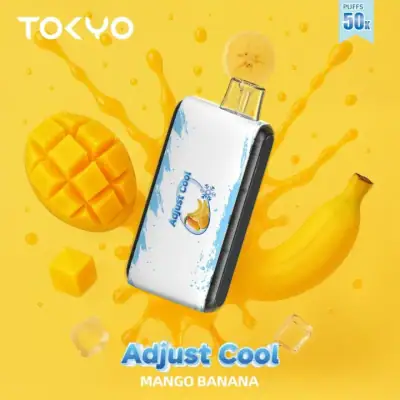 Mango Banana By TOKYO Adjust Cool 50K Puffs Disposable Pod