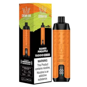 Mango Pineapple By Al Fakher Crown Bar Pro Max 15K Puffs Disposable Pod