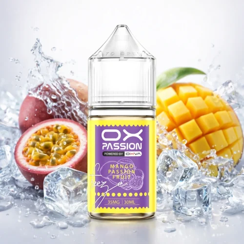 Mango Passion Fruit SaltNic By OX Passion Freeze