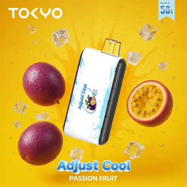 Passion Fruit By TOKYO Adjust Cool 50K Puffs Disposable Pod