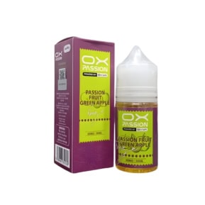 Passion Fruit Green Apple SaltNic By OX Passion Freeze