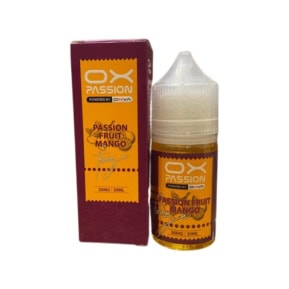 Passion Fruit Mango SaltNic By OX Passion Freeze