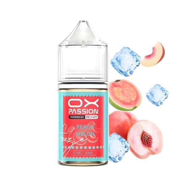 Peach Melon SaltNic By OX Passion Freeze
