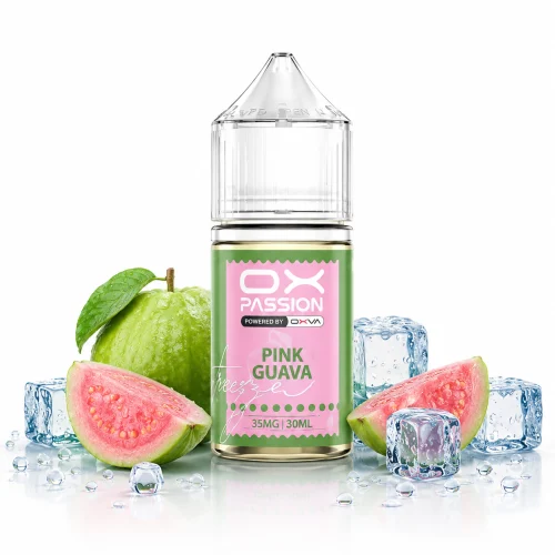 Pink Guava SaltNic By OX Passion Freeze