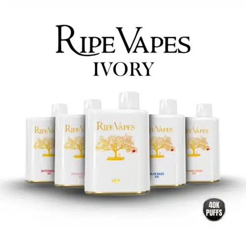 Ripe Vapes IVORY 40K Puffs Disposable Pod
