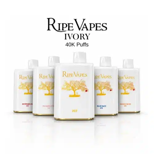 Ripe Vapes IVORY 40K Puffs Disposable Pod