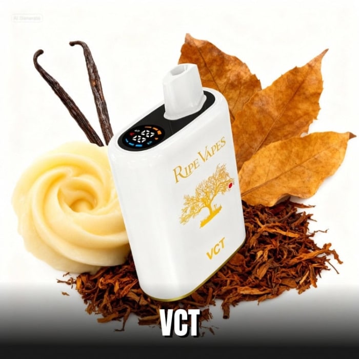 Vct Pod VCT By Ripe Vapes IVORY 40K Puffs Disposable Pod | Si Omar Vape Store