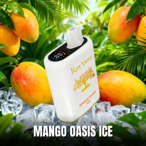 Mango Oasis Ice By Ripe Vapes IVORY 40K Puffs Disposable Pod