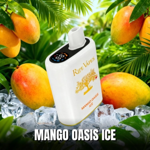 Mango Oasis Ice By Ripe Vapes IVORY 40K Puffs Disposable Pod