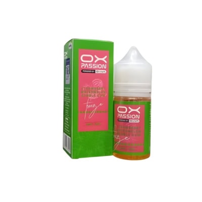 Strawberry Watermelon Bubblegum SaltNic By OX Passion Freeze