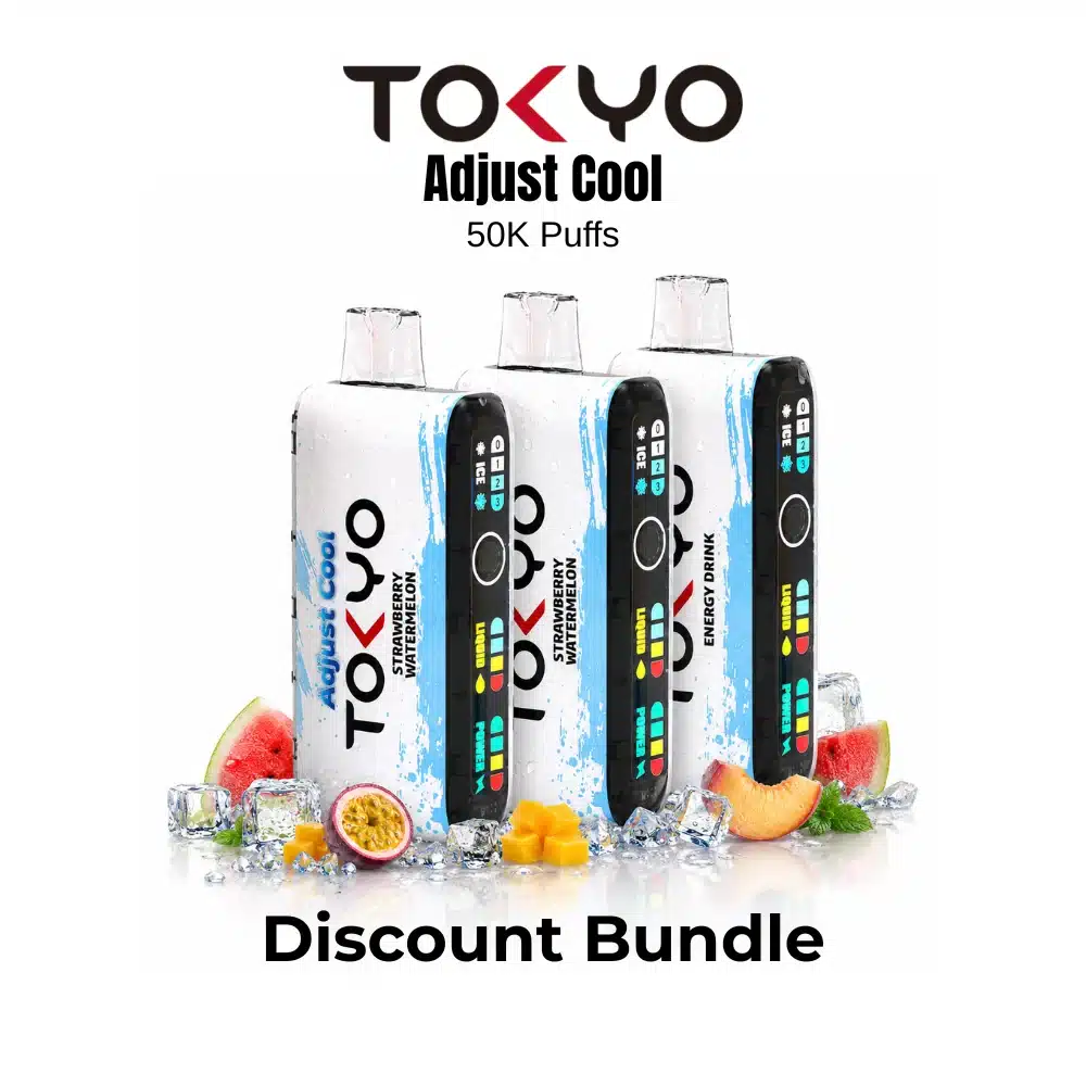 TOKYO Adjust Cool 50K Puffs Disposable Pod Discount Bundle