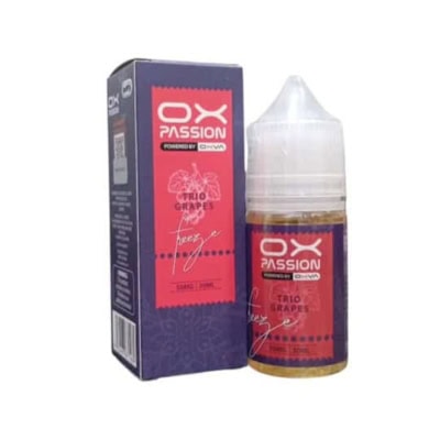 Trio Grapes SaltNic By OX Passion Freeze