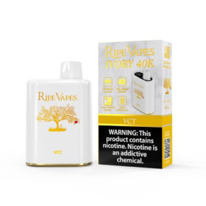 VCT By Ripe Vapes IVORY 40K Puffs Disposable Pod