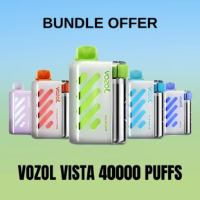 VOZOL VISTA 40000 Puffs Disposable Pod Bundle Offer