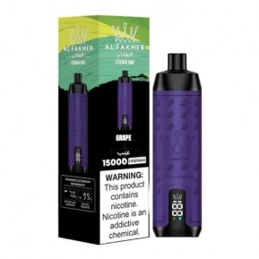 Grape By Al Fakher Crown Bar Pro Max 15K Puffs Disposable Pod