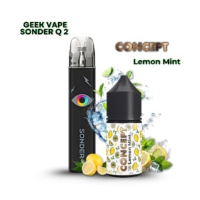 Geek Vape SONDER Q 2 Pod System - Lemon Mint By CONCEPT