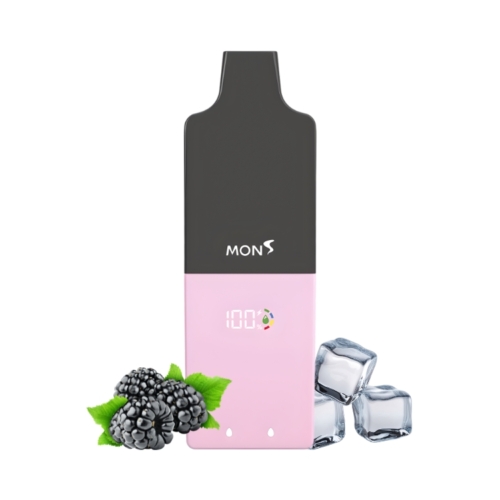 Blackberry Ice By Bubble Mon 18K Puffs Disposable Pod