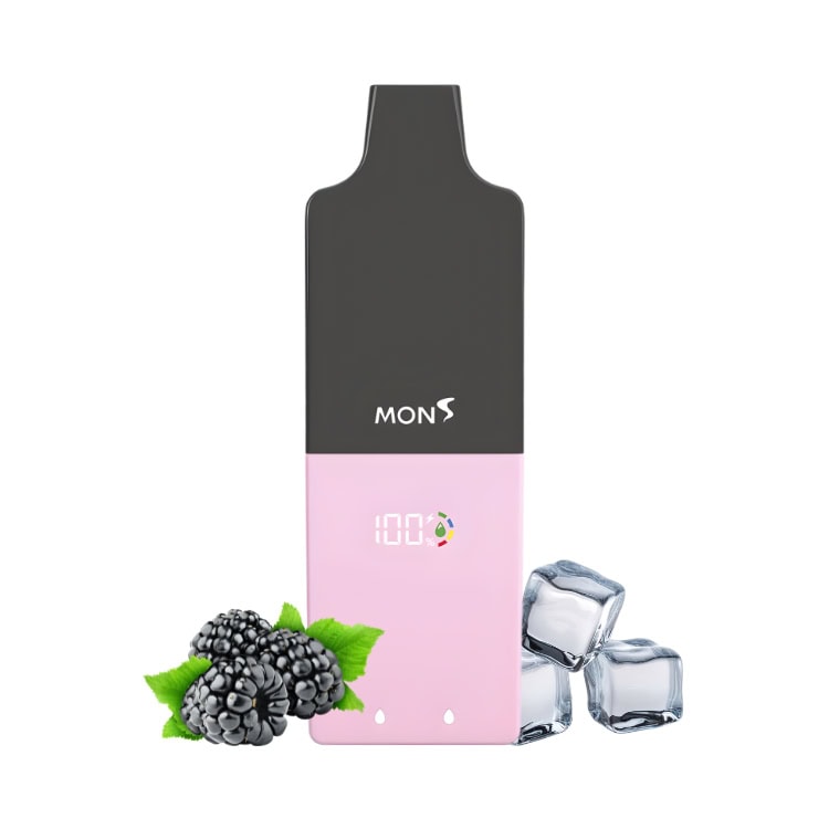 Blackberry Ice By Bubble Mon 18K Puffs Disposable Pod