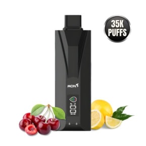 Cherry Lemon By Bubble Mon 35K Puffs Disposable pod
