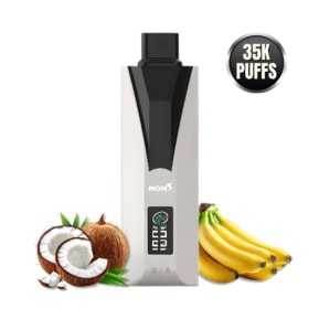 Coconut Banana By Bubble Mon 35K Puffs Disposable pod